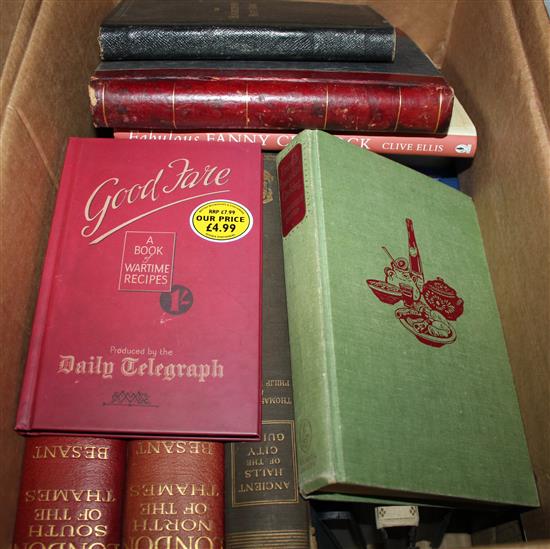 4 boxes of books